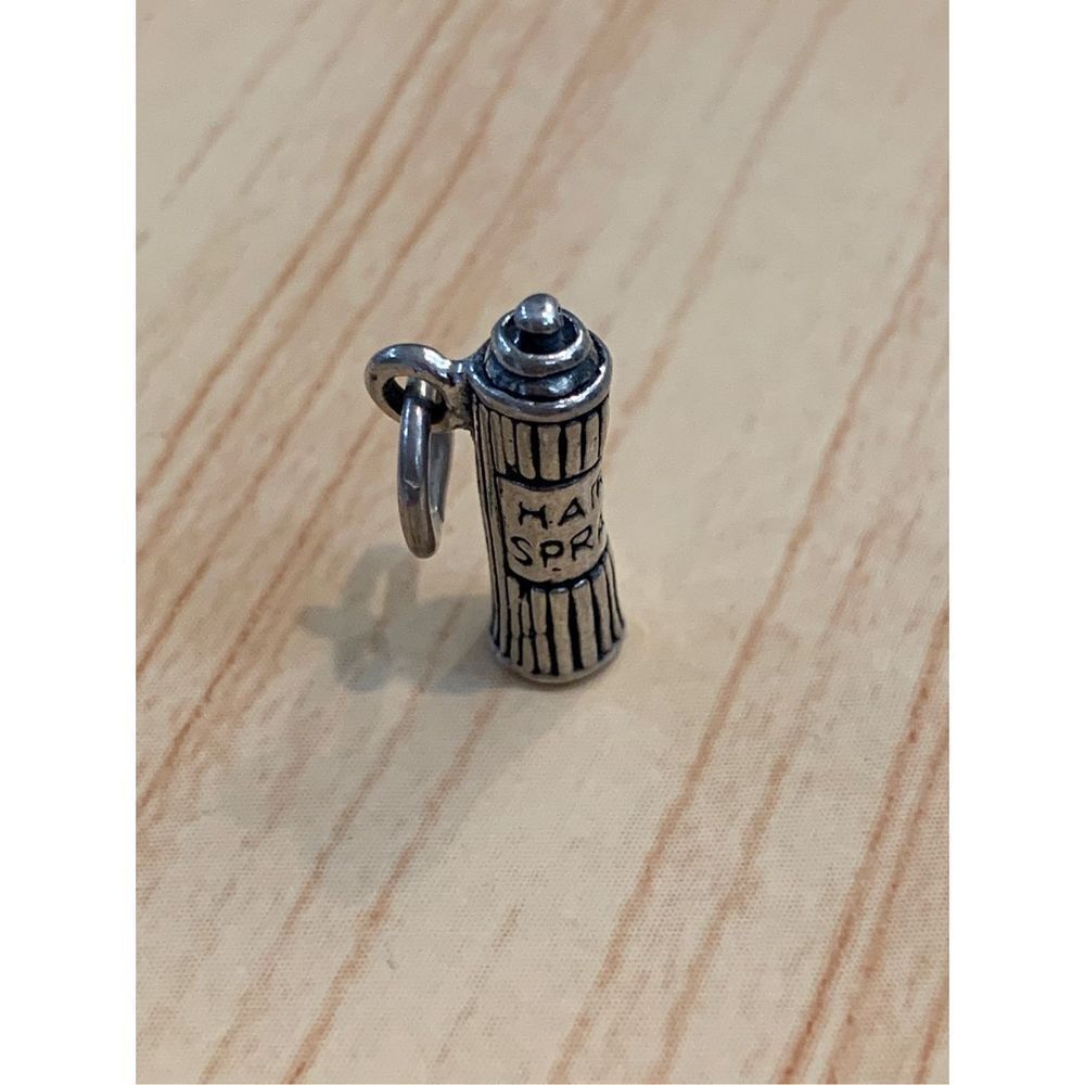Hairspray Sterling Silver Jewelry Charm